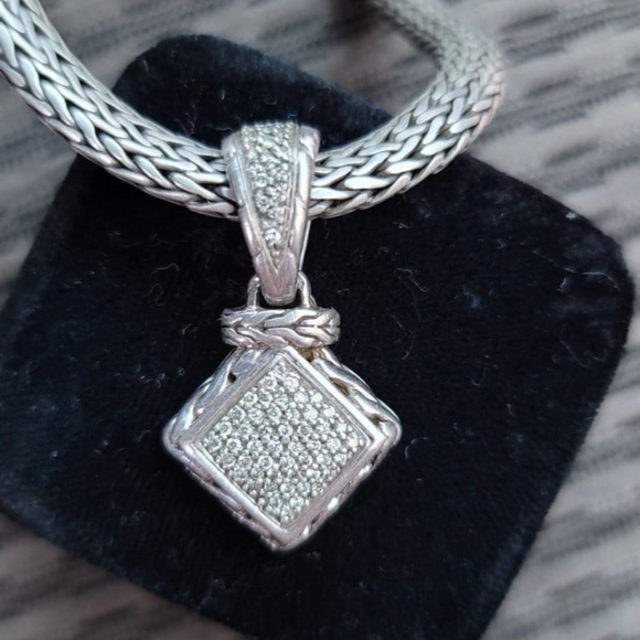 John Hardy Jewelry - John Hardy 925 18k Diamond necklace